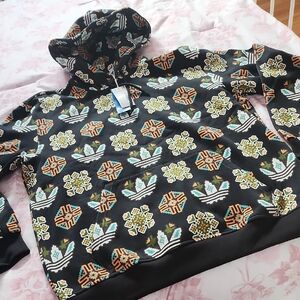 Adidas Multicolor Graphic Hoodie